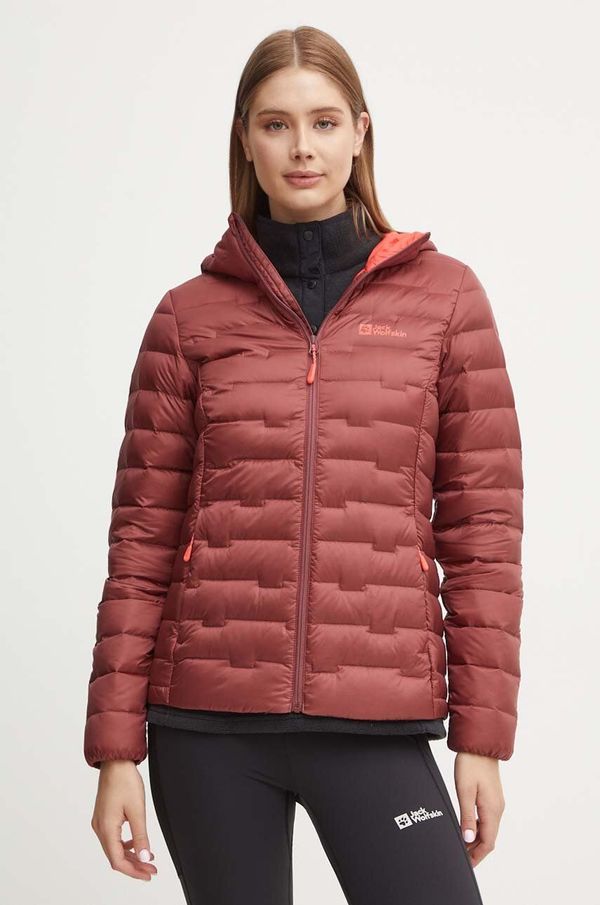 Jack Wolfskin Sportska pernata jakna Jack Wolfskin Passamani boja: bordo, A61833