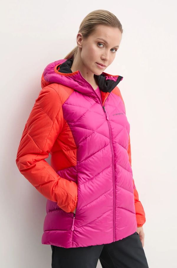 La Sportiva Sportska pernata jakna LA Sportiva Bivouac Down boja: ružičasta, za prijelazno razdoblje, M48411322