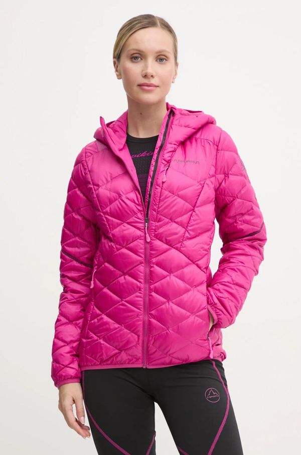 La Sportiva Sportska pernata jakna LA Sportiva Pinnacle Down boja: ružičasta, za prijelazno razdoblje, M47411411