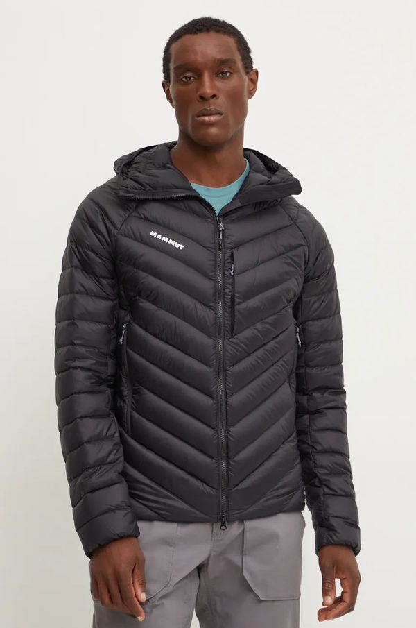 Mammut Sportska pernata jakna Mammut Broad Peak boja: crna, za prijelazno razdoblje, 1013.02961