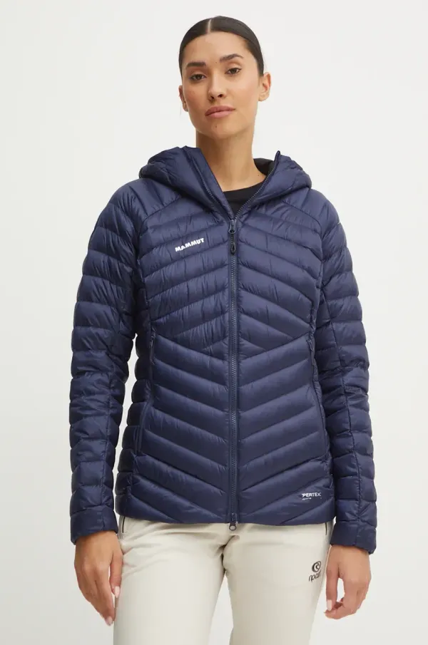 Mammut Sportska pernata jakna Mammut Broad Peak boja: tamno plava, za prijelazno razdoblje, 1013.02971