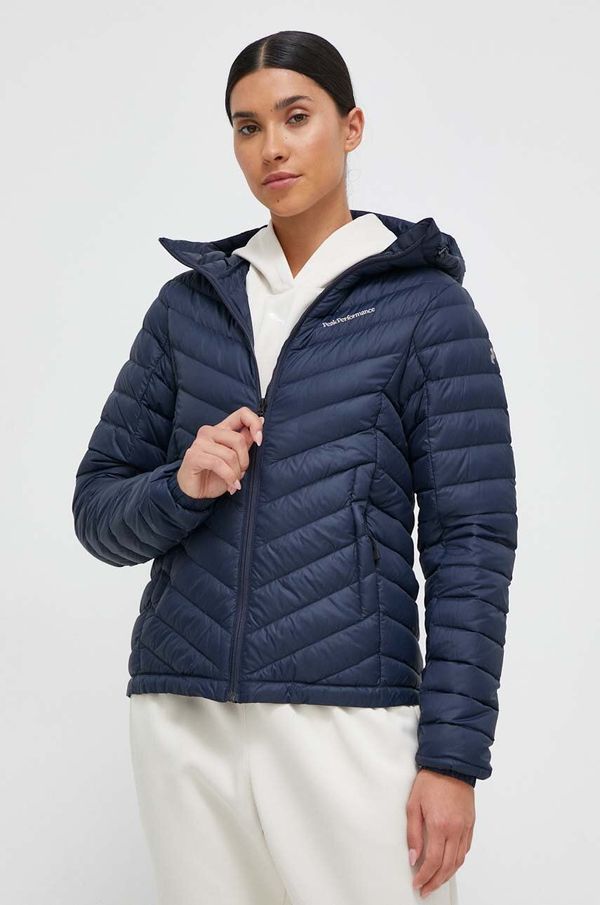 Peak Performance Sportska pernata jakna Peak Performance boja: tamno plava
