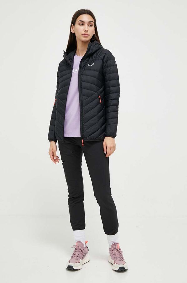 Salewa Sportska pernata jakna Salewa Brenta boja: crna