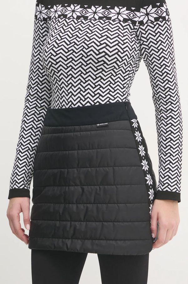 Newland Sportska suknja Newland Heidi boja: crna, mini, ravna, N46558.108