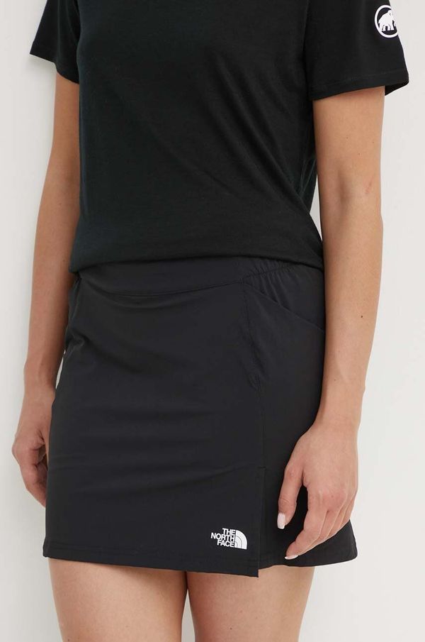 The North Face Sportska suknja The North Face Speedlight boja: crna, mini, ravna, NF0A555QJK31