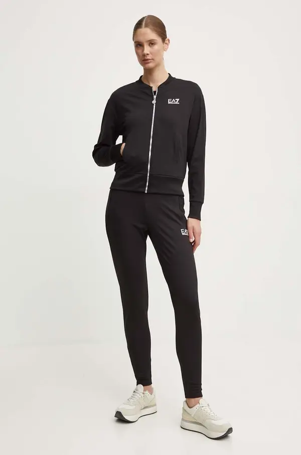 EA7 Emporio Armani Sportska trenirka EA7 Emporio Armani boja: crna, TJFQZ.8NTV60