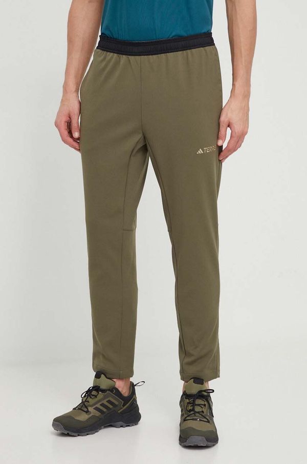 adidas TERREX Sportske hlače adidas TERREX Multi za muškarce, boja: zelena IN0019