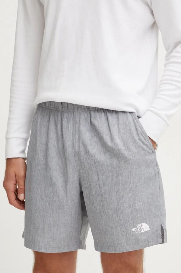 The North Face Sportske kratke hlače The North Face 24/7 za muškarce, boja: siva, NF0A3O1BARH1