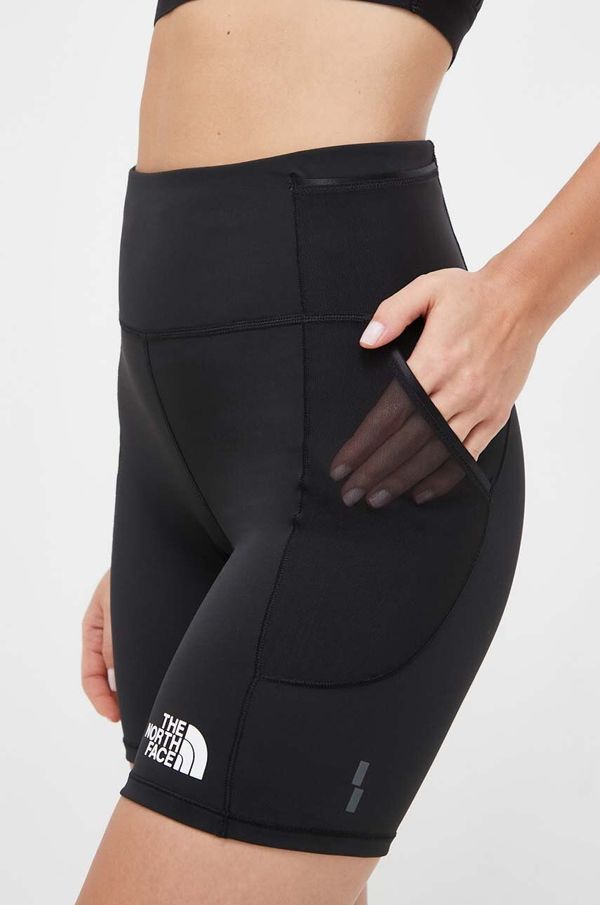 The North Face Sportske kratke hlače The North Face Movmynt za žene, boja: crna, bez uzorka, visoki struk