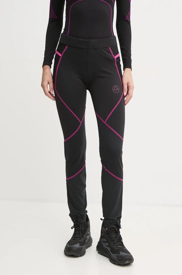 La Sportiva Sportske tajice LA Sportiva Primal za žene, boja: crna, s aplikacijom, Q21999411