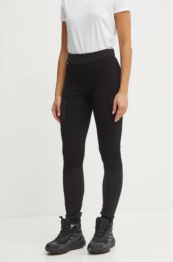 Mammut Sportske tajice Mammut Aconcagua za žene, boja: crna, s aplikacijom, 1022.00224