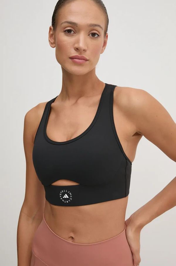 adidas by Stella McCartney Sportski grudnjak adidas by Stella McCartney TrueStrenght boja: crna, bez uzorka, IW6373