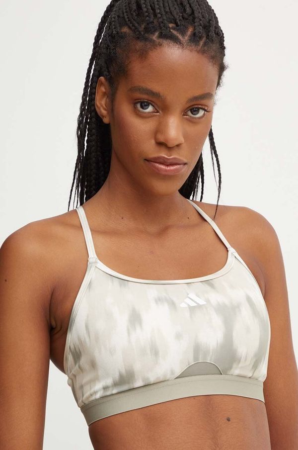 adidas Performance Sportski grudnjak adidas Performance Aeroreact boja: zelena, s uzorkom, IS6736