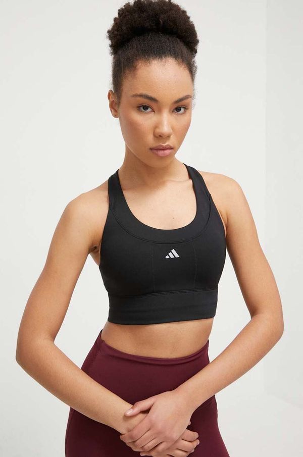 adidas Performance Sportski grudnjak adidas Performance boja: crna, bez uzorka