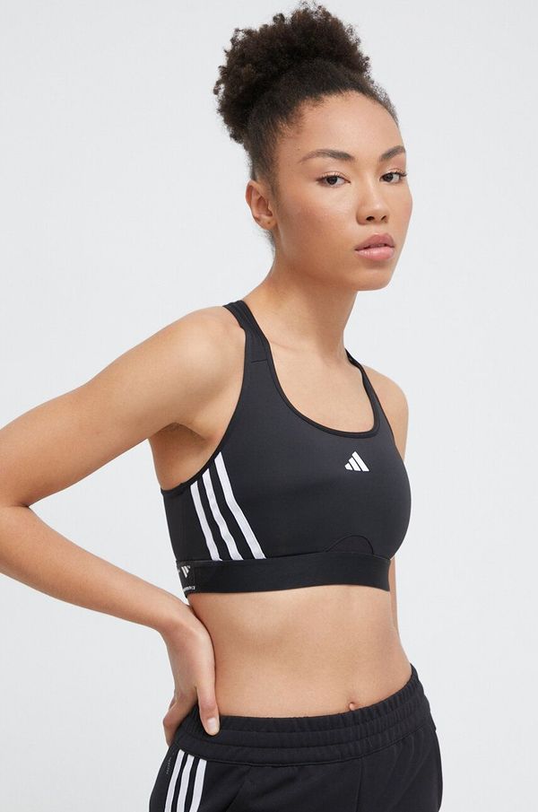 adidas Performance Sportski grudnjak adidas Performance Powerreact boja: crna