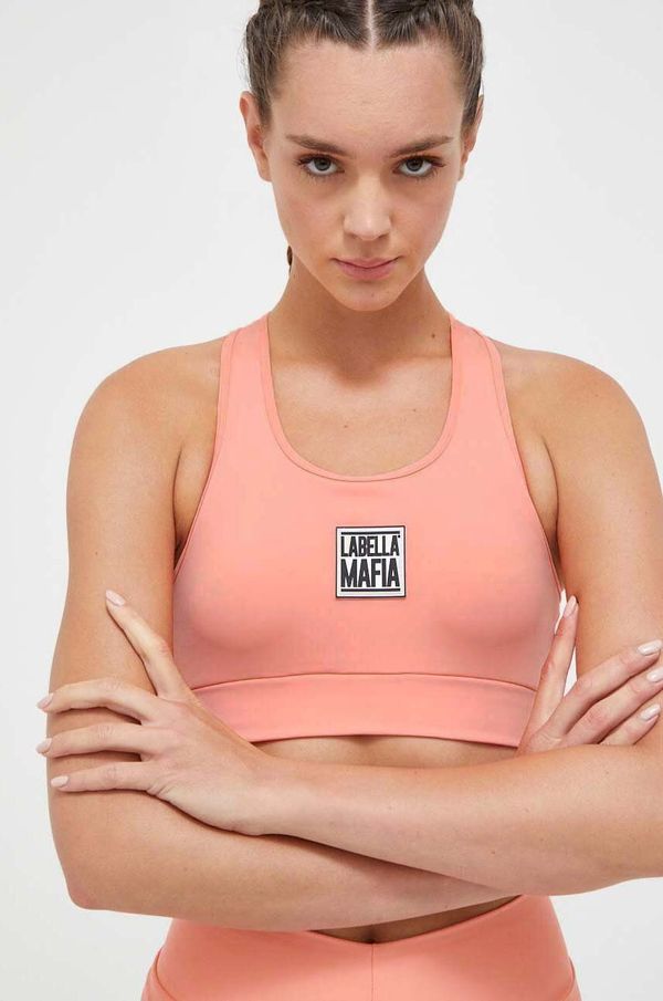 Labellamafia Sportski grudnjak LaBellaMafia Go On boja: narančasta, glatki model