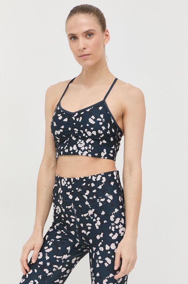 Only Play Sportski grudnjak Only Play boja: tamno plava, s uzorkom