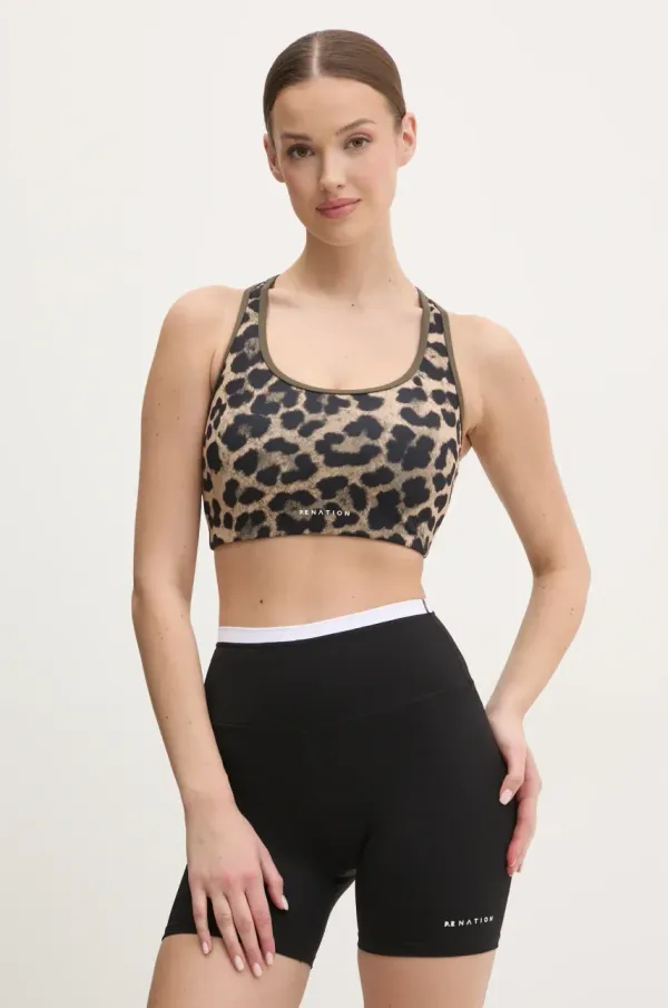 P.E Nation Sportski grudnjak P.E Nation Stellar boja: smeđa, 243C342