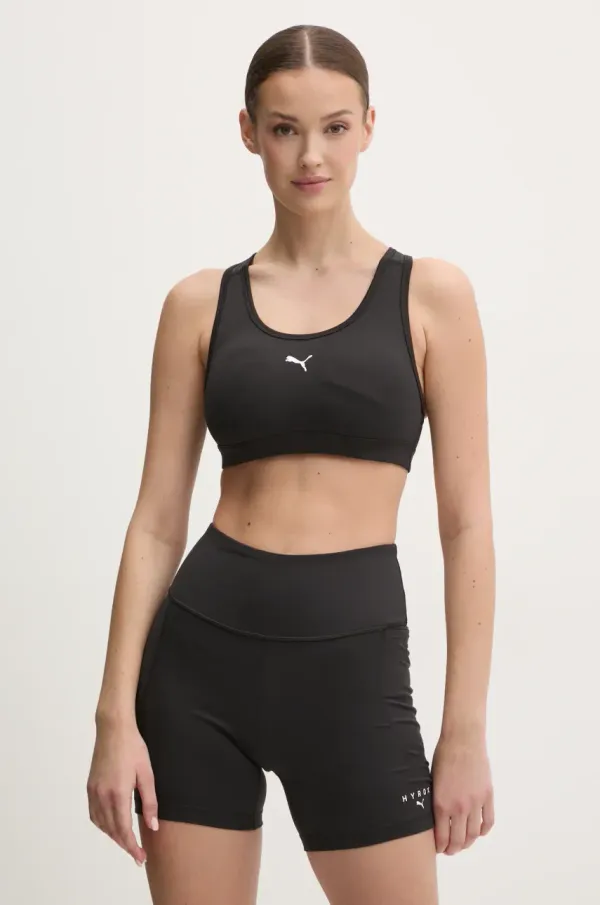 Puma Sportski grudnjak Puma 4Keeps boja: crna, bez uzorka, 526961