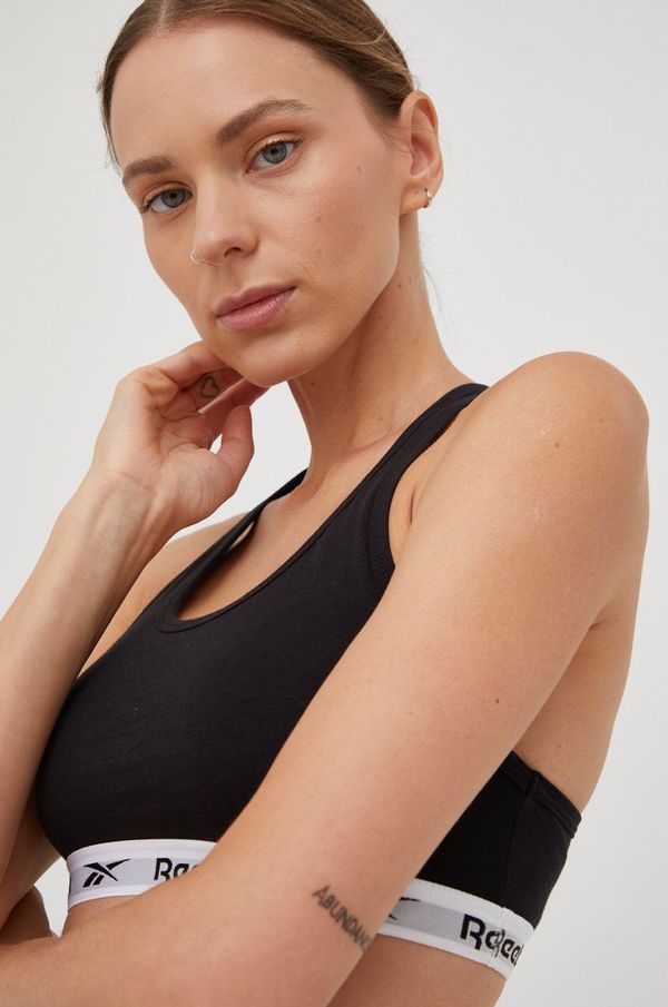 Reebok Sportski grudnjak Reebok boja: crna