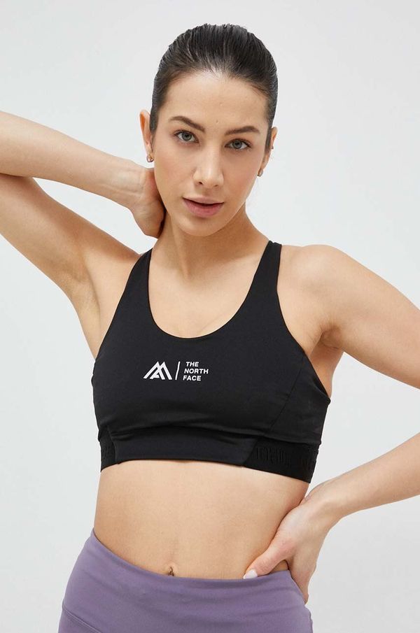 The North Face Sportski grudnjak The North Face Moutain Athletics boja: crna, glatki model