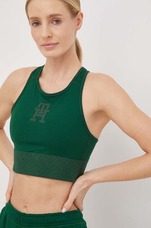 Tommy Hilfiger Sportski grudnjak Tommy Hilfiger boja: zelena