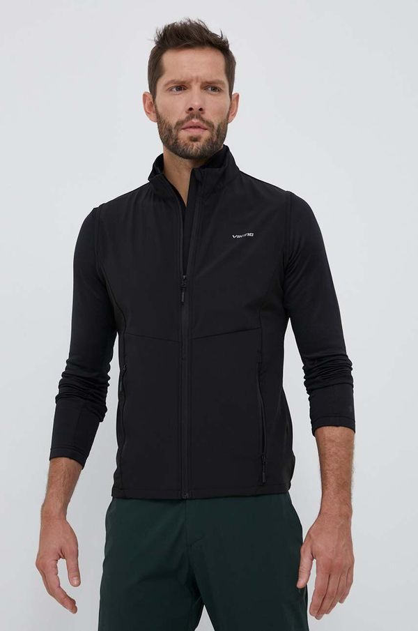 Viking Sportski prsluk Viking Acadia boja: crna, za prijelazno razdoblje