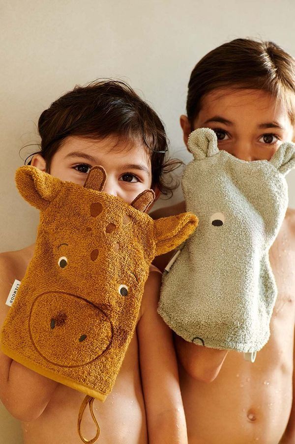 Liewood Spužva za kupanje za bebe Liewood Sylvester All together Washcloth 3-Pack 3-pack LW19629