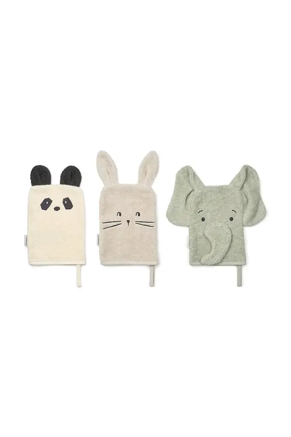 Liewood Spužva za kupanje za bebe Liewood Sylvester Washcloth 3-pack