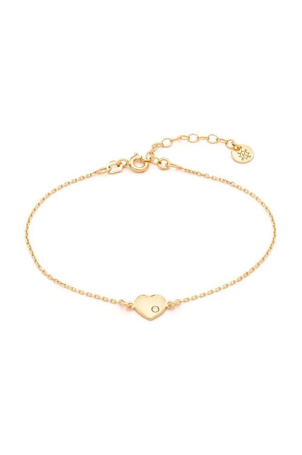 ANIA KRUK Srebrna narukvica presvučena zlatom ANIA KRUK Romantica