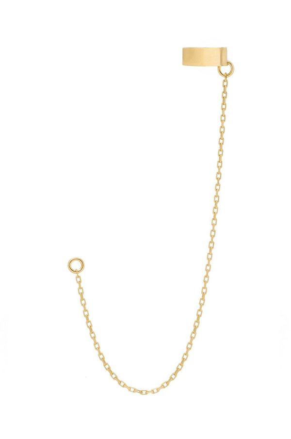 ANIA KRUK Srebrna naušnica presvučena zlatom ANIA KRUK Rock It