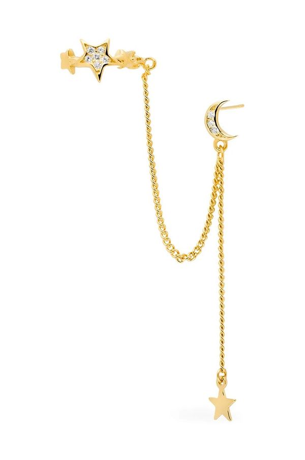 ANIA KRUK Srebrna naušnica presvučena zlatom ANIA KRUK SKY SMVKC2042Z