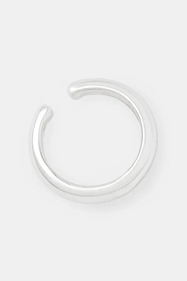 Tom Wood Srebrna naušnica Tom Wood Ear Cuff Thick