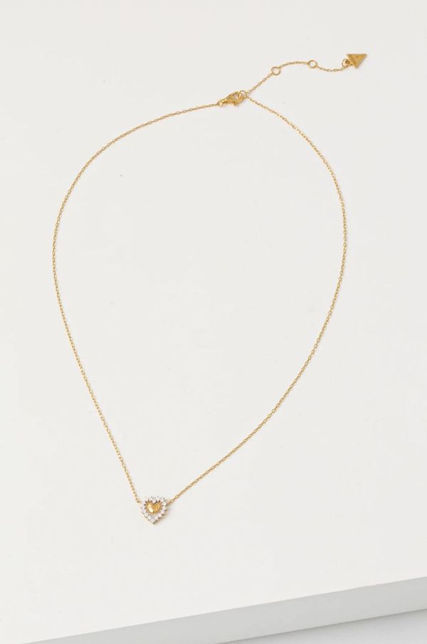 Guess Srebrna ogrlica Guess JSBN04 456JW