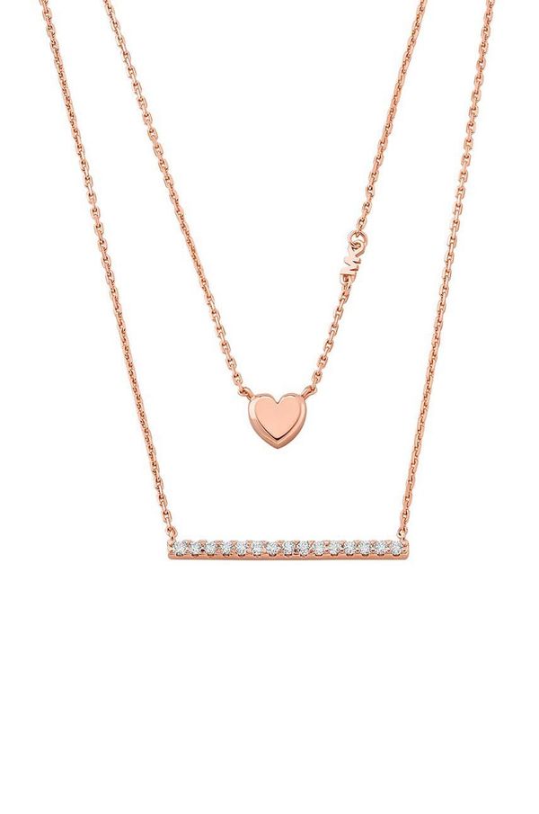 Michael Kors Srebrna ogrlica Michael Kors