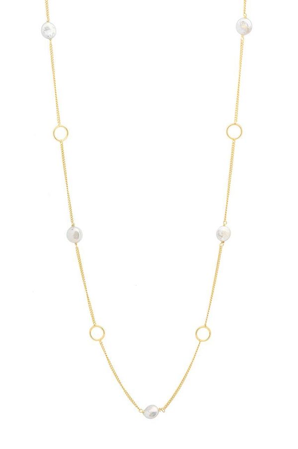 ANIA KRUK Srebrna ogrlica prevučena zlatom ANIA KRUK ARIEL SMVNP1582Z