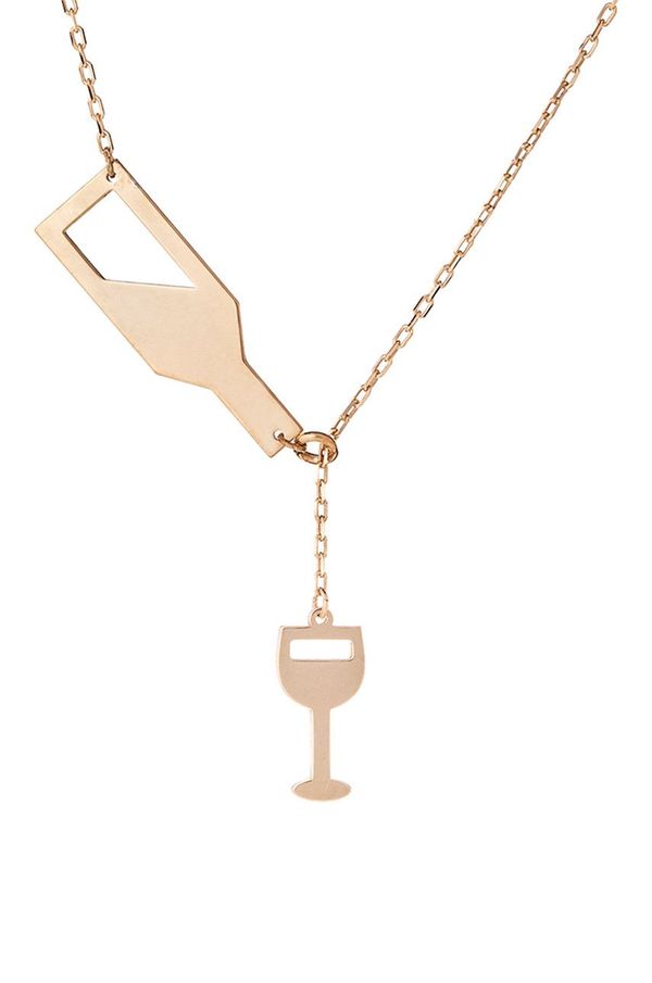 ANIA KRUK Srebrna ogrlica prevučena zlatom ANIA KRUK Believe Believe