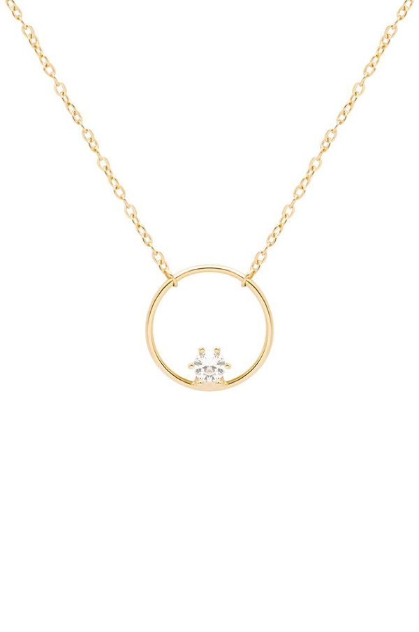 ANIA KRUK Srebrna ogrlica prevučena zlatom ANIA KRUK GLAMOUR SJDNC0221Z