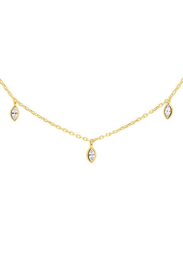 ANIA KRUK Srebrna ogrlica prevučena zlatom ANIA KRUK GLAMOUR SMRNC1252Z