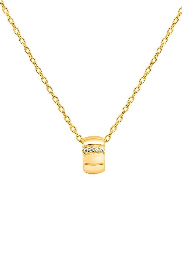 ANIA KRUK Srebrna ogrlica prevučena zlatom ANIA KRUK GLAMOUR SMRNC1392Z