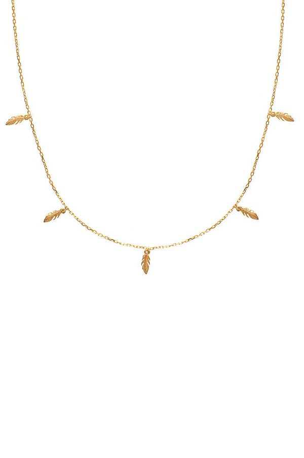 ANIA KRUK Srebrna ogrlica prevučena zlatom ANIA KRUK Hippie Hippie