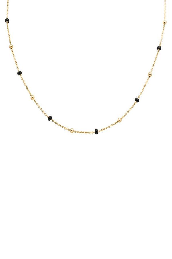 ANIA KRUK Srebrna ogrlica prevučena zlatom ANIA KRUK OVAL