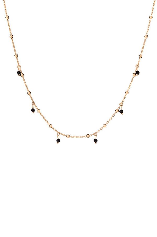 ANIA KRUK Srebrna ogrlica prevučena zlatom ANIA KRUK Oval Oval