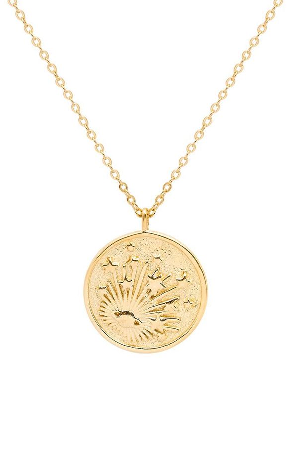 ANIA KRUK Srebrna ogrlica prevučena zlatom ANIA KRUK SKY SJDNS0190Z