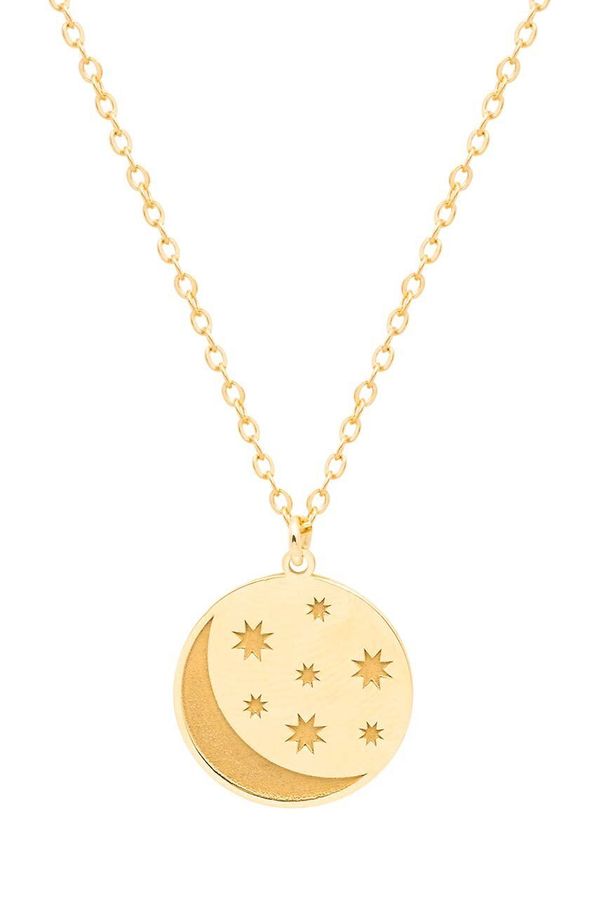 ANIA KRUK Srebrna ogrlica prevučena zlatom ANIA KRUK SKY SMVNS2490Z