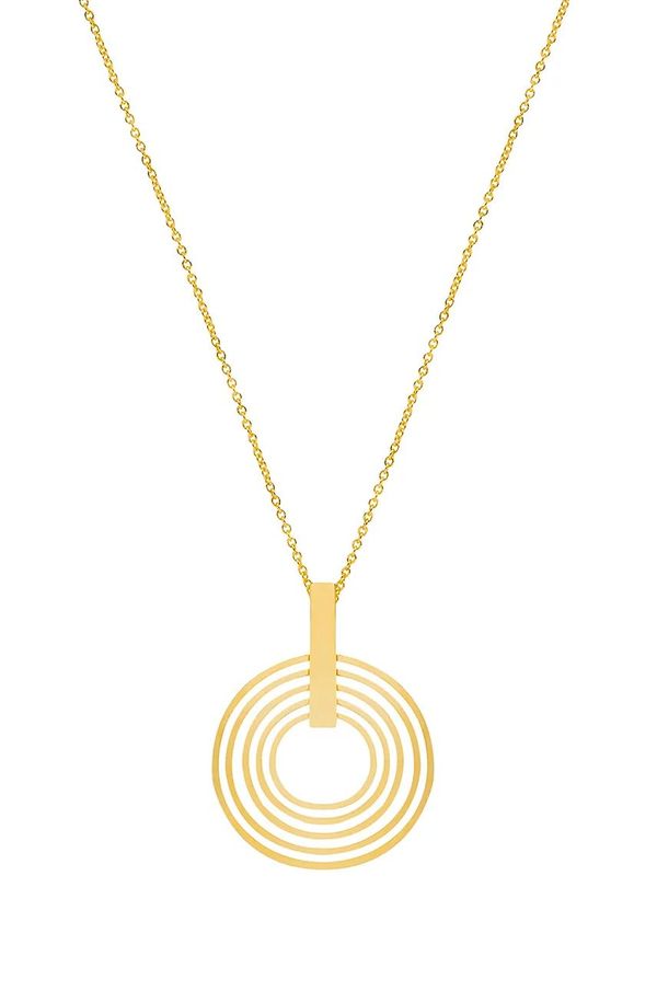 ANIA KRUK Srebrna ogrlica prevučena zlatom ANIA KRUK SMVNS2390Z