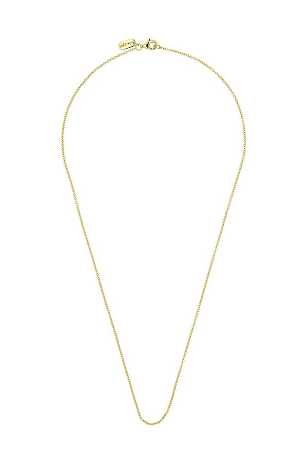 Design Letters Srebrna ogrlica prevučena zlatom Design Letters 90101010GOLD