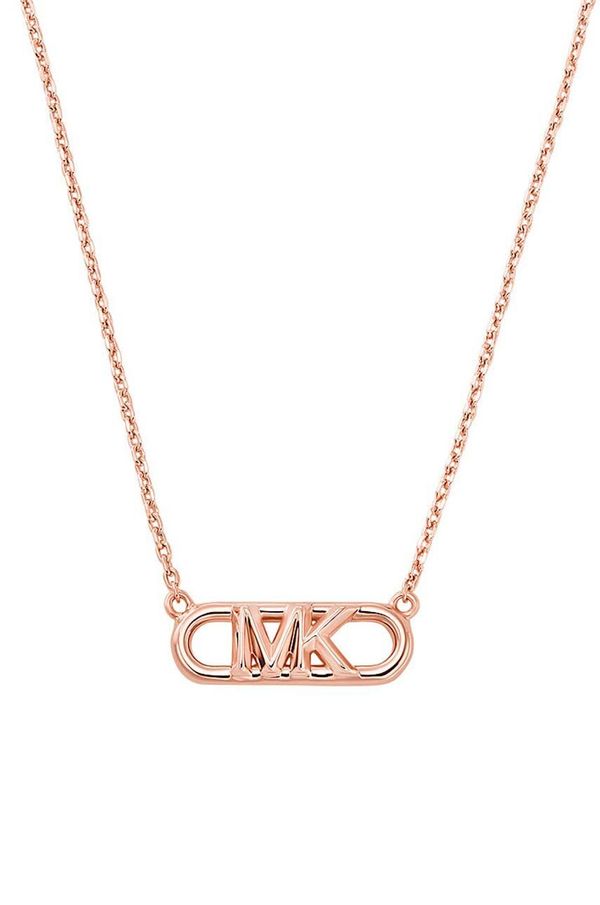 Michael Kors Srebrna ogrlica prevučena zlatom Michael Kors MKC164200791