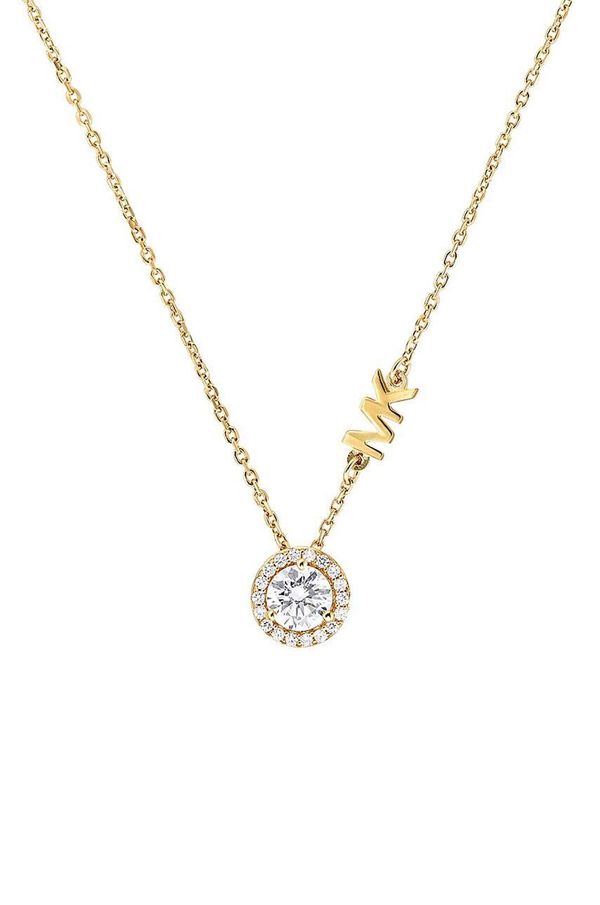 Michael Kors Srebrna ogrlica prevučena zlatom Michael Kors