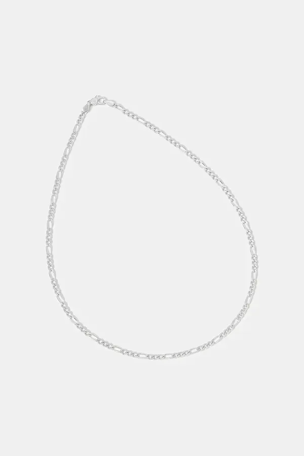Tom Wood Srebrna ogrlica Tom Wood Bo Chain Medium